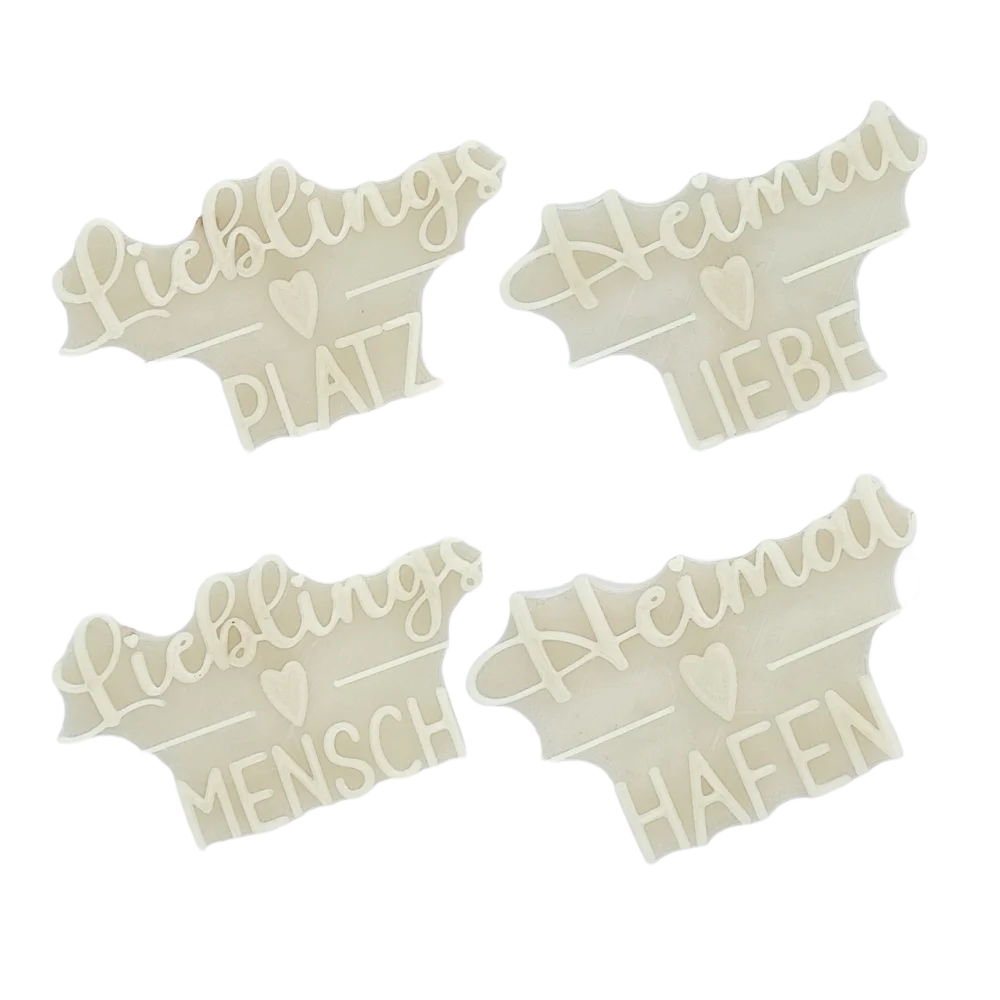 Lieblingsmensch Lieblingsplatz Heimathafen Heimatliebe - Stempel - Minseart