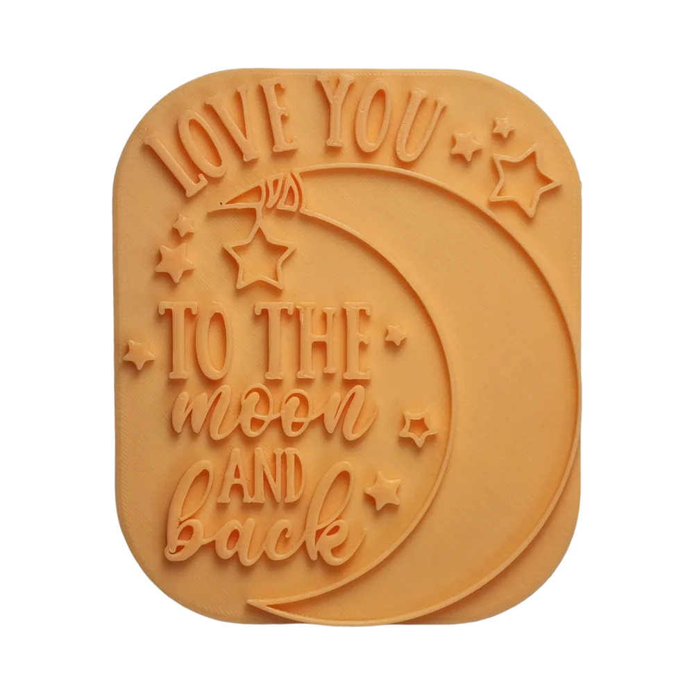 Love you to the moon and back - Stempel - Minseart