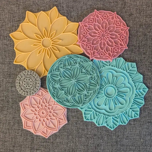 Mandala Set - Stempel B-Ware / 2te Wahl