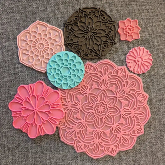 Mandala Set - Stempel B-Ware / 2te Wahl