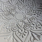 Mandala Stempel „Nalini“ | Großer Keramikstempel Prägestempel (14-20 cm) - Mandalastempel
