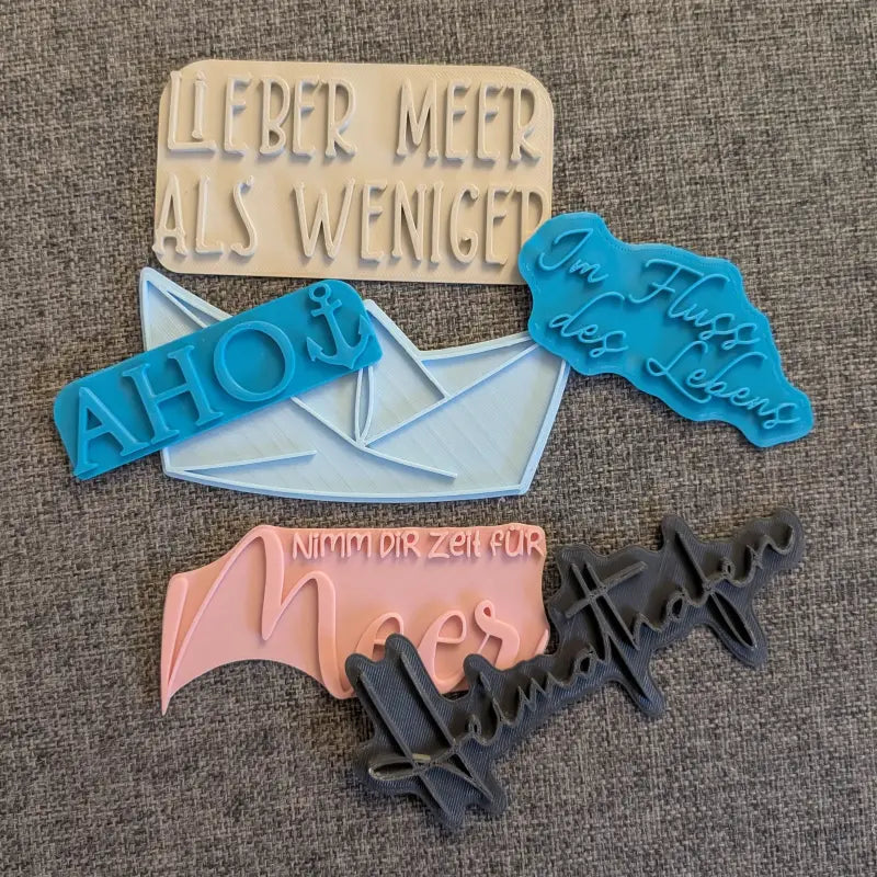 Maritimes Set - Stempel B-Ware / 2te Wahl