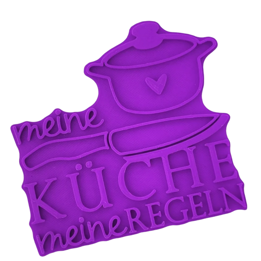 Meine Küche meine Regeln - Stempel - Minseart