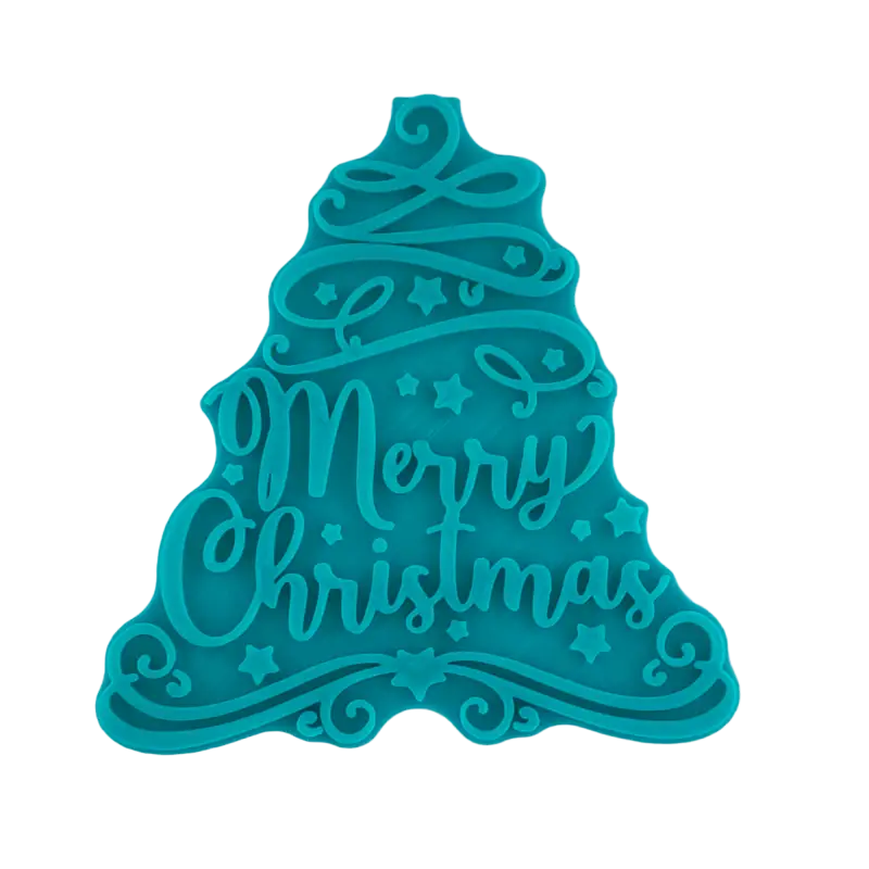 Merry Christmas Tannenbaum - Stempel - Minseart