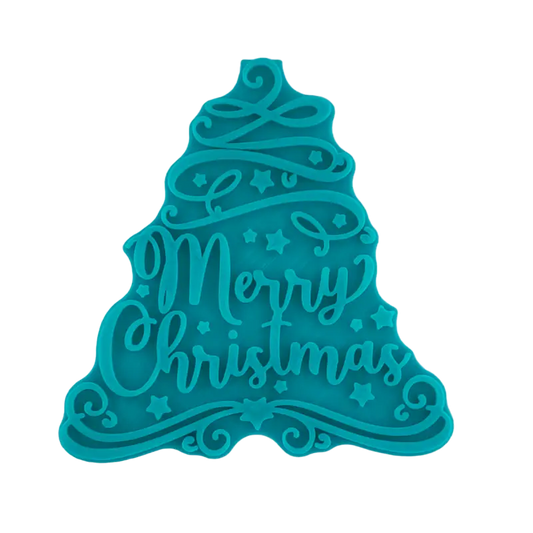 Merry Christmas Tannenbaum - Stempel - Minseart