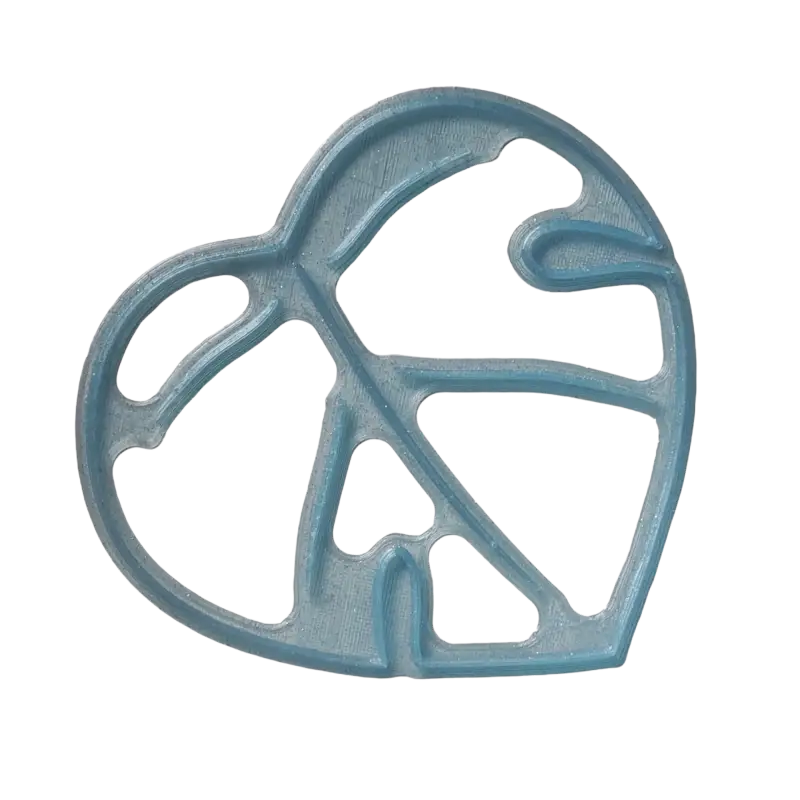 Monstera Blatt 3 - Stempel - Minseart