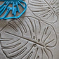 Monstera Blatt - Stempel - Blattstempel