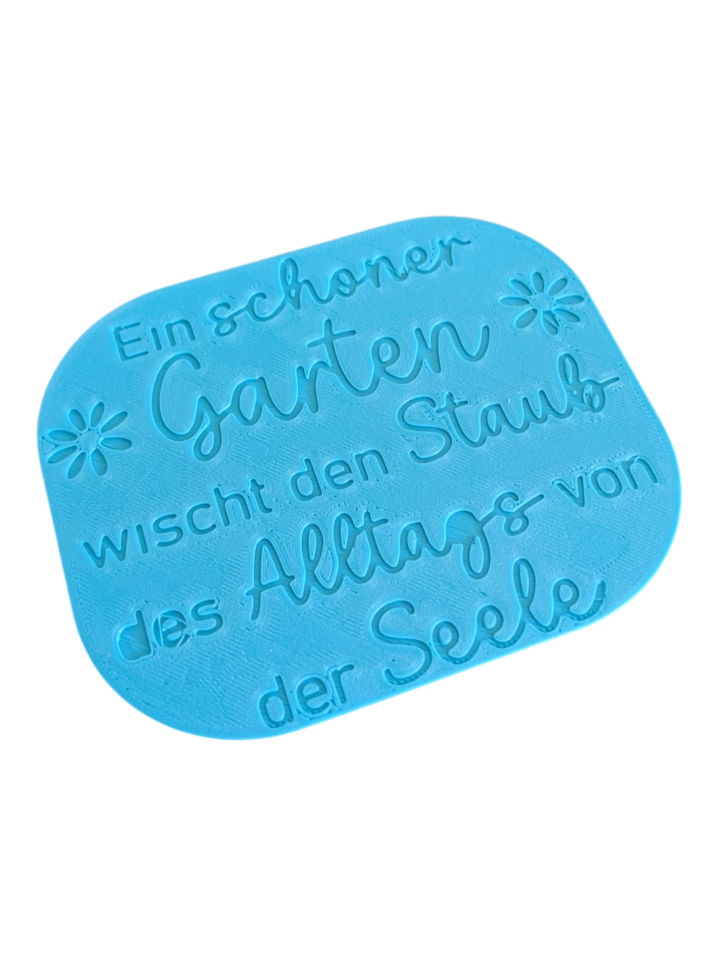Ein hochwertiger Keramikstempel für große Töpferprojekte. Die filigranen Buchstaben sind optimal für saubere, rissfreie Konturen in Modelliermassen ausgeformt. Mit Positionierungshilfe auf der Rückseite.