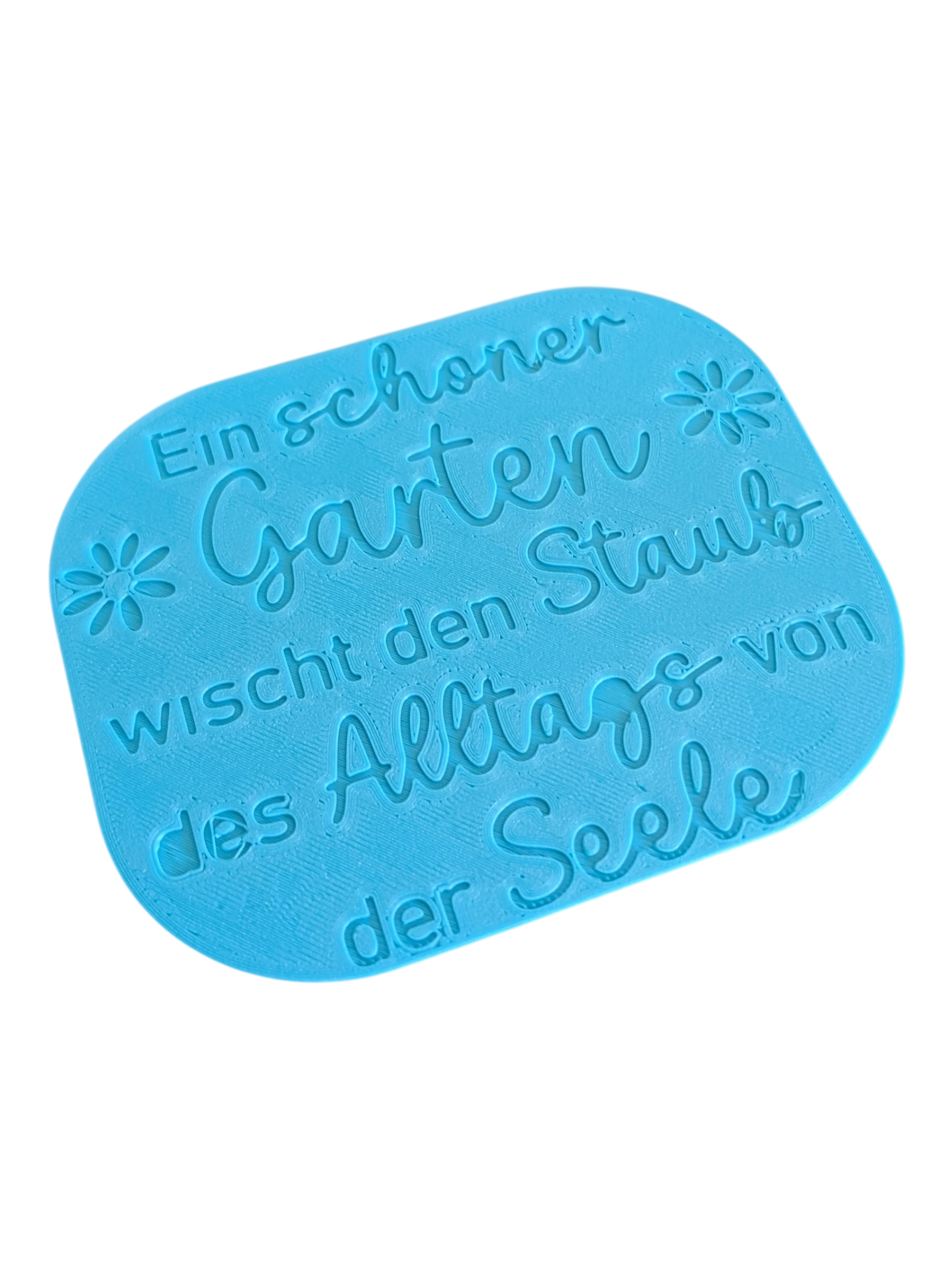 Ein hochwertiger Keramikstempel für große Töpferprojekte. Die filigranen Buchstaben sind optimal für saubere, rissfreie Konturen in Modelliermassen ausgeformt. Mit Positionierungshilfe auf der Rückseite.