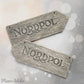 Nordpol - Stempel - Spruchstempel