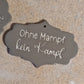 Ohne Mampf kein Kampf - Tonstempel - Spruchstempel