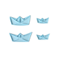 Papierschiffchen - Stempelset - Minseart