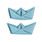 Papierschiffchen - Stempelset - Minseart