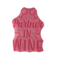 Partner in wine - Stempel mit Stempelhilfe - Spruchstempel