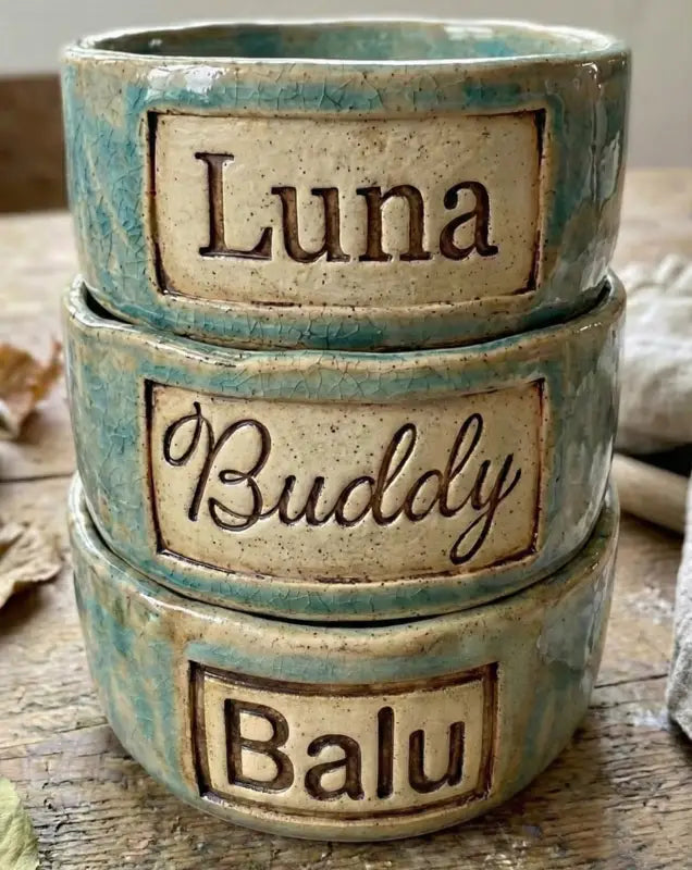Personalisierter Töpferstempel mit Wunschtext – Signaturstempel für Ton & Polymer Clay - Spruchstempel