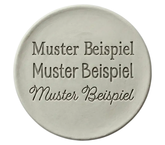 Personalisierter Töpferstempel mit Wunschtext – Signaturstempel für Ton & Polymer Clay - Spruchstempel