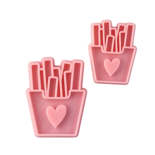 Pommes mit Herz 1 - Stempel - Bildliche Stempel