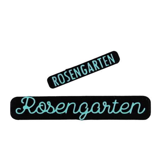 Rosengarten - Stempel - Spruchstempel