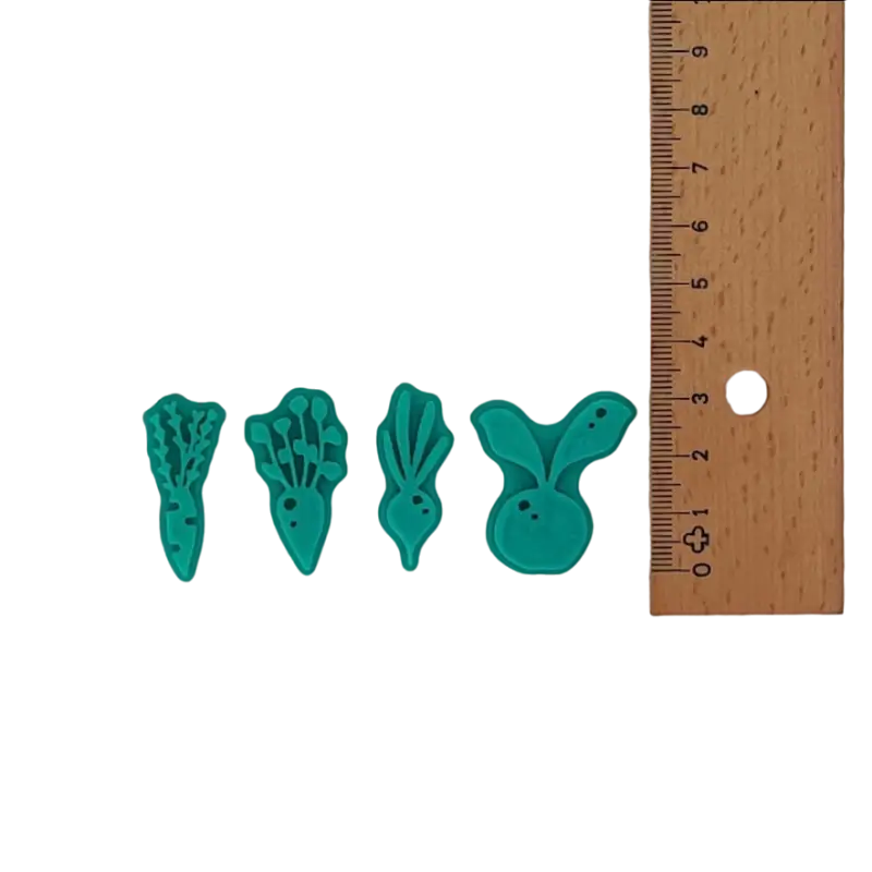 Rüben / Wurzelgemüse Stempel 4er Set - osterstempel