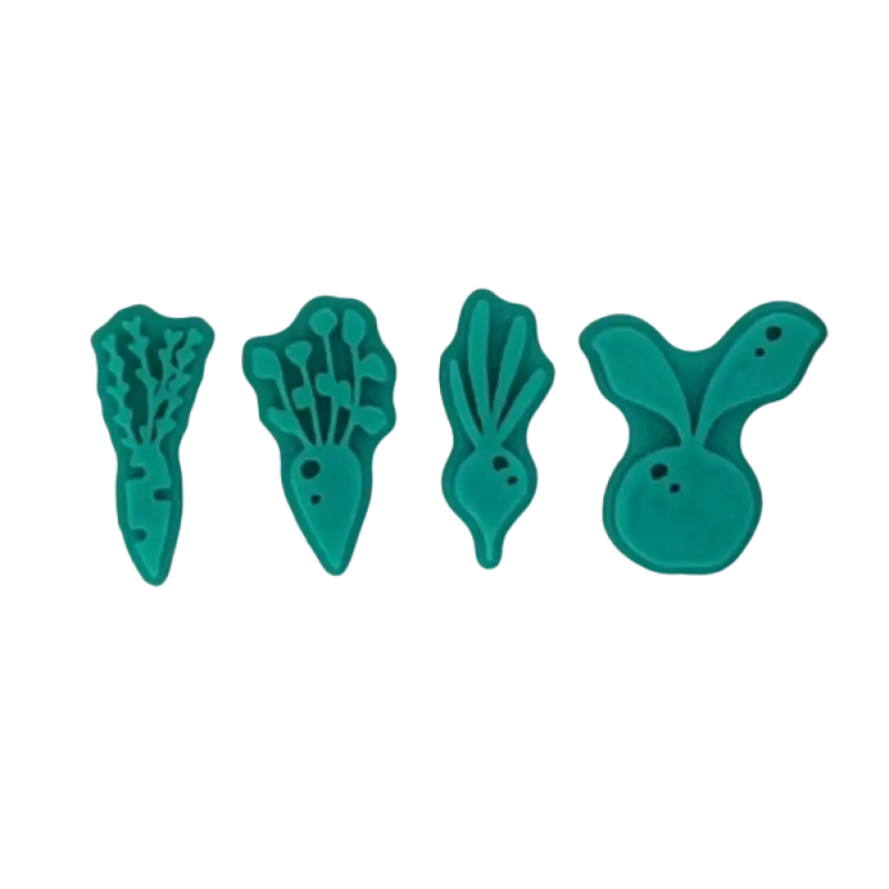 Rüben / Wurzelgemüse Stempel 4er Set - osterstempel