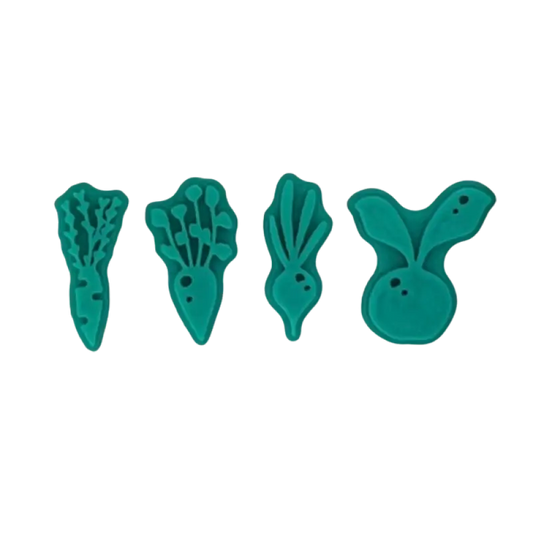 Rüben / Wurzelgemüse Stempel 4er Set - osterstempel