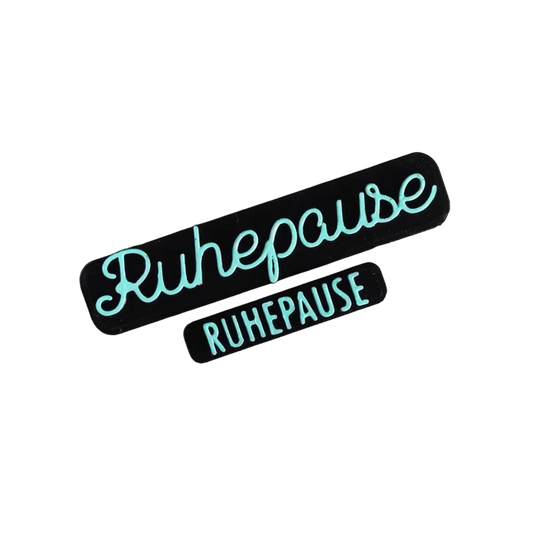 Ruhepause - Stempel - Spruchstempel