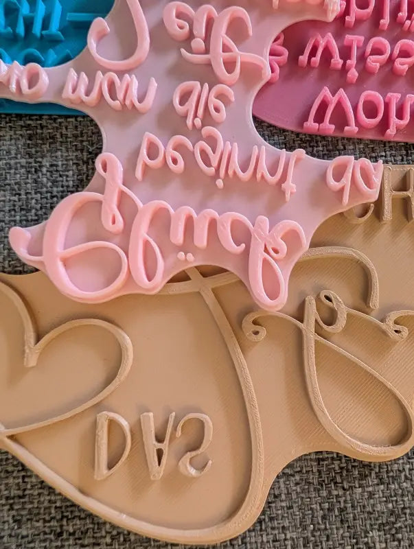 Schöne Sprüche Set - Stempel B-Ware / 2te Wahl