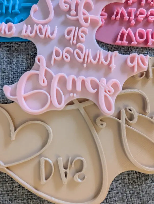 Schöne Sprüche Set - Stempel B-Ware / 2te Wahl