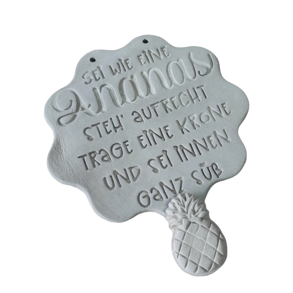 Sei wie eine Ananas - Stempel - Minseart