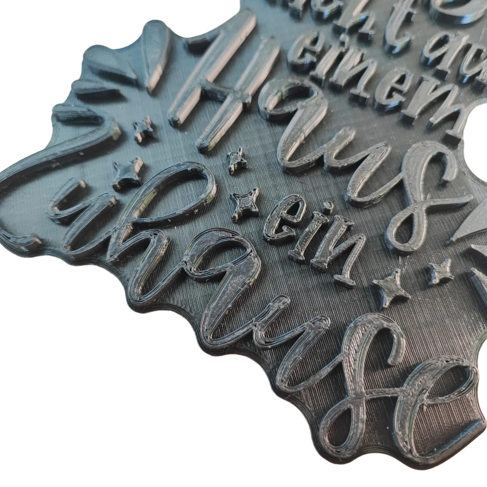 Sonderpreis! Liebe macht aus einem Haus ein Zuhause - Stempel - 15cm - Spruchstempel
