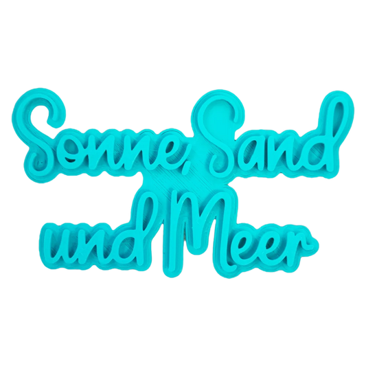 Sonne Sand und Meer - Stempel - Minseart