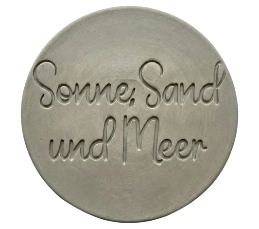 Sonne Sand und Meer - Stempel - Spruchstempel