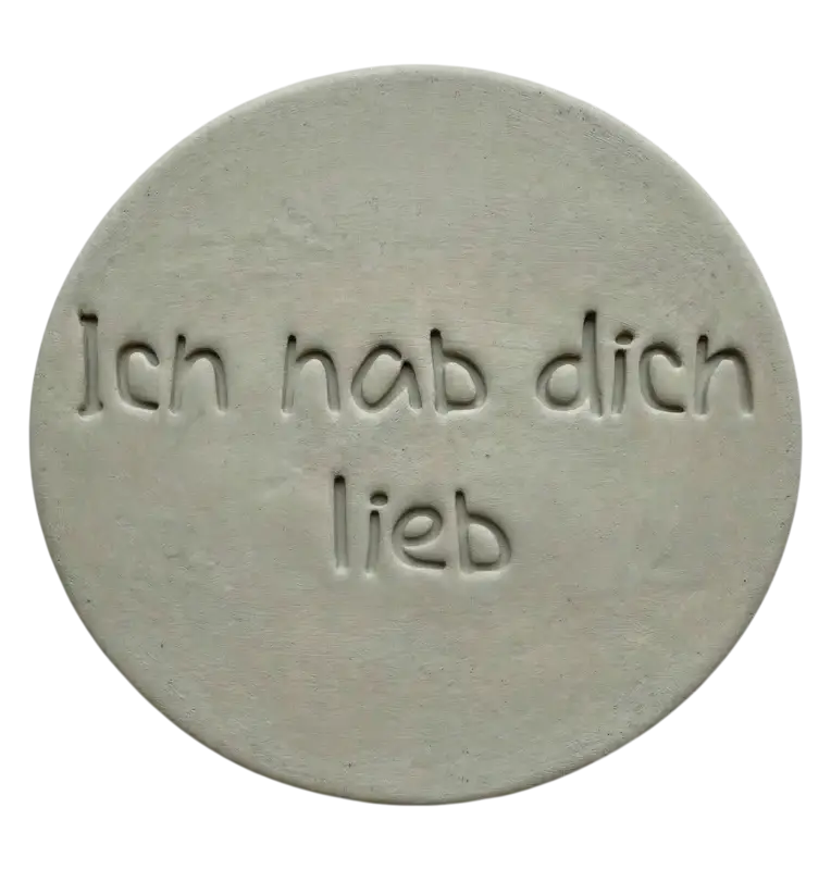 Sparset: 5er Kollektion Keramikstempel ’Ich hab dich lieb’ – Inkl. exklusivem Bonus-Motiv