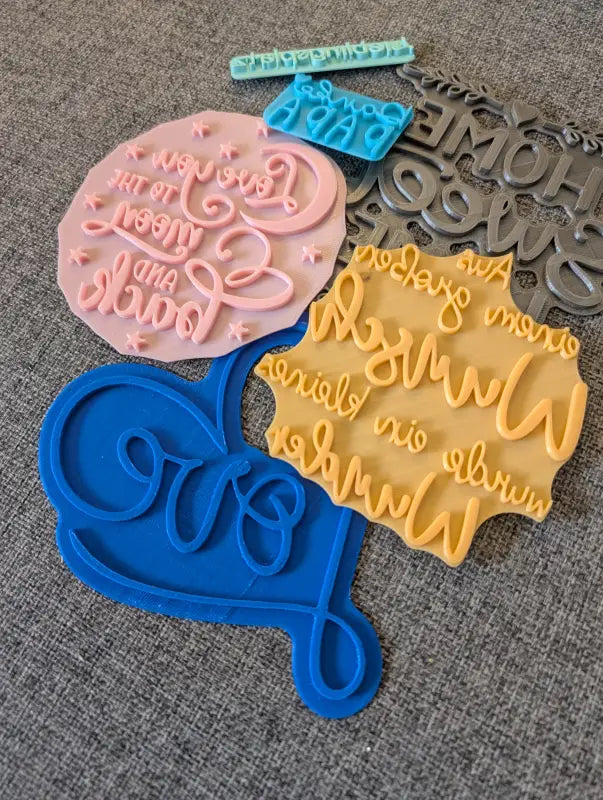 Spruch Set - Stempel B-Ware / 2te Wahl