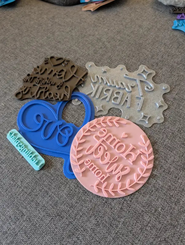 Spruch Set - Stempel B-Ware / 2te Wahl