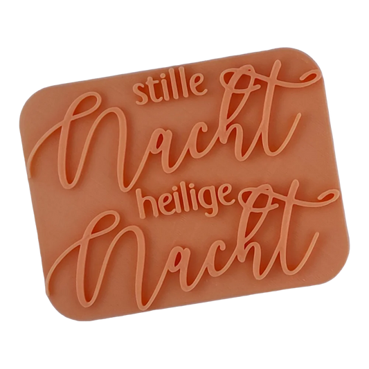 stille Nacht  heilige Nacht - Stempel - Minseart