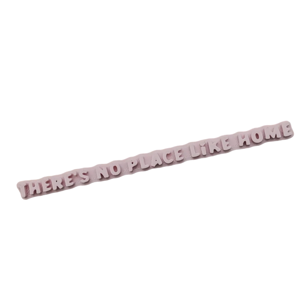 Theres no place like home - Stempel - Spruchstempel