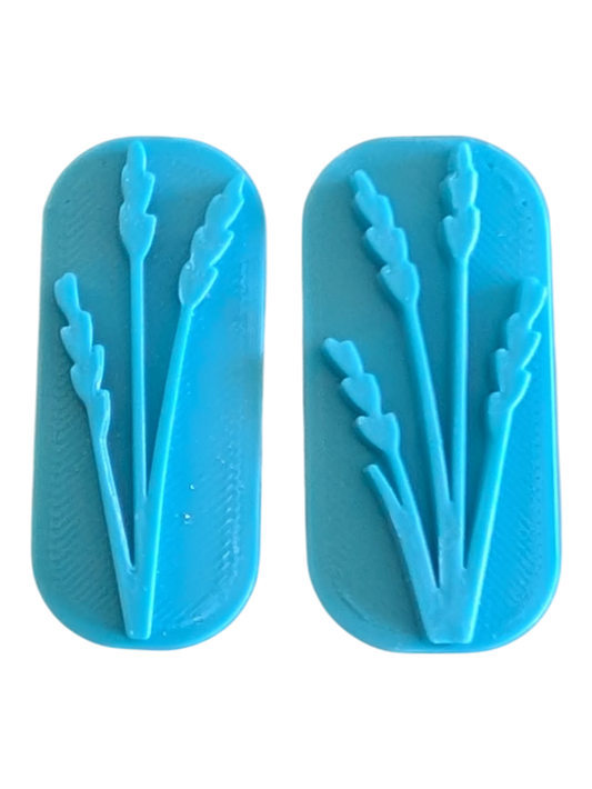 Lavendel & Ähren (2er-Set) - Stempel | Detailreiche Keramikstempel für Ton - Minseart