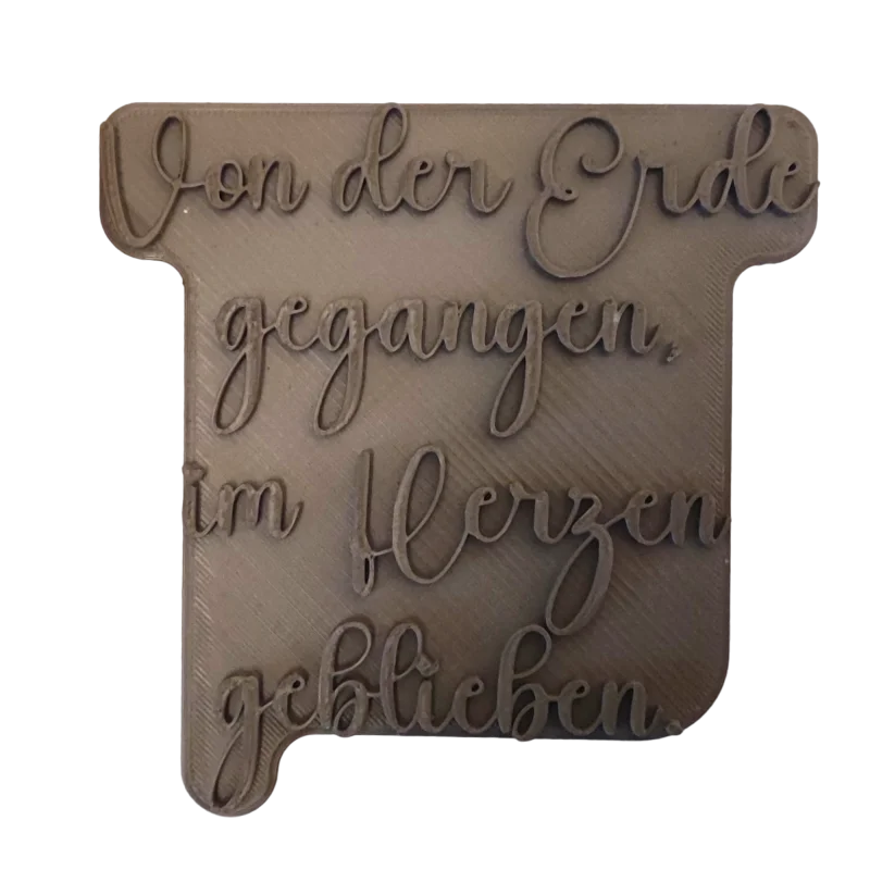 Trauerspruch - Prägestempel - Spruchstempel