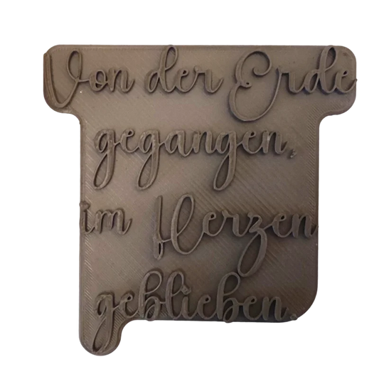 Trauerspruch - Prägestempel - Spruchstempel