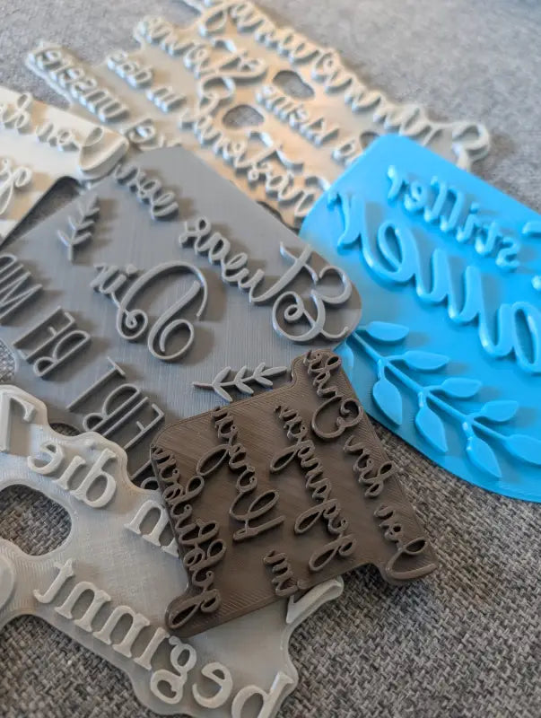 Trauersprüche - Stempel B-Ware / 2te Wahl