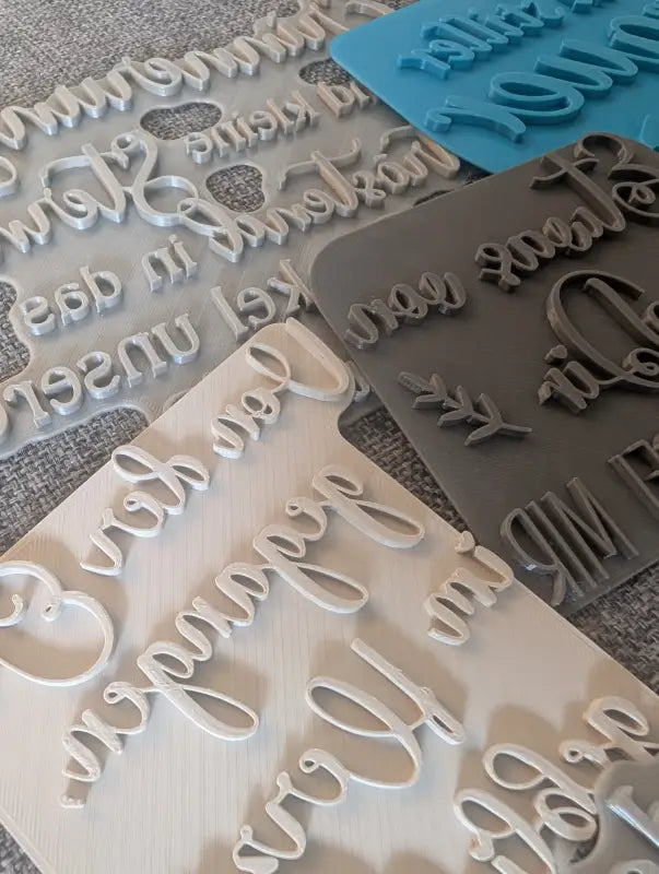 Trauersprüche - Stempel B-Ware / 2te Wahl