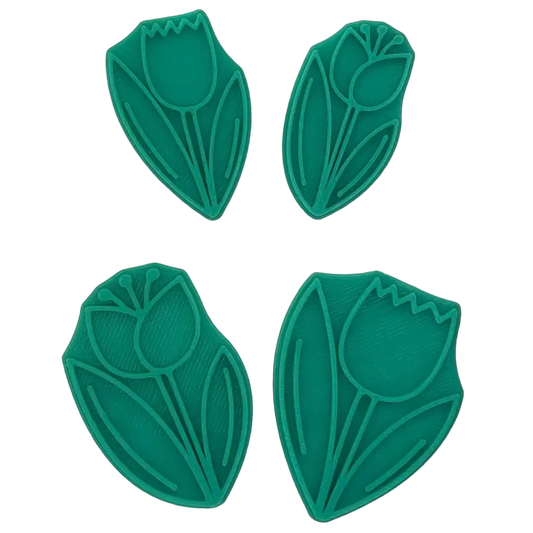 Tulpen Stempel 2er Set - osterstempel