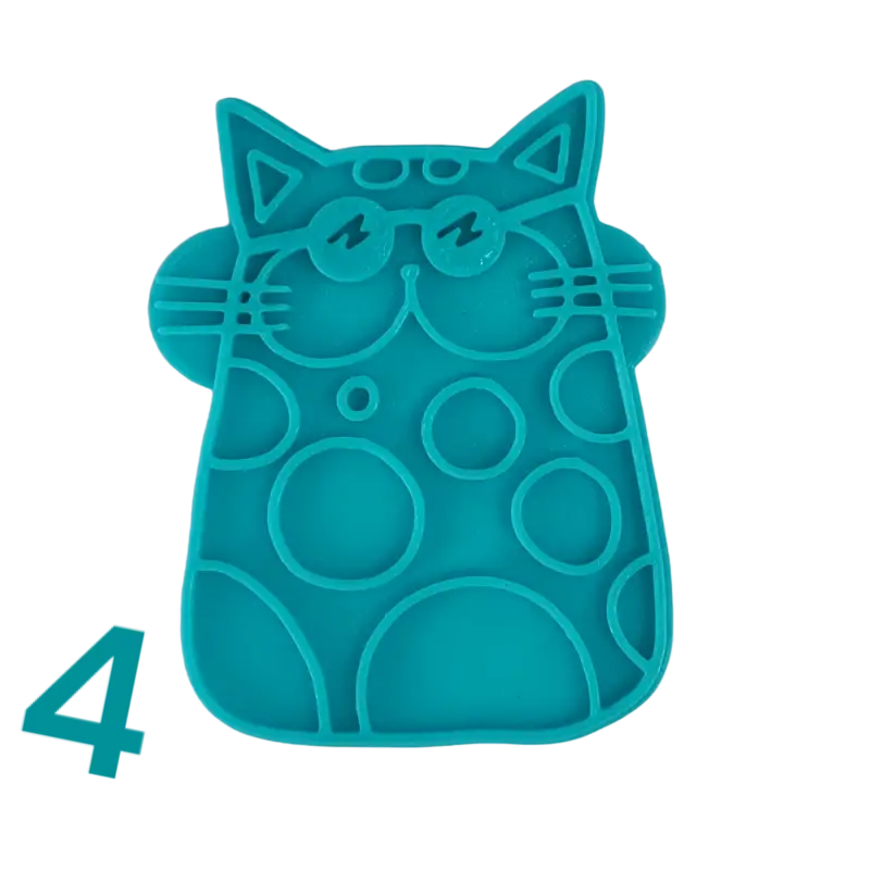 Verrücktes Katzenquartett - Stempelset - Minseart