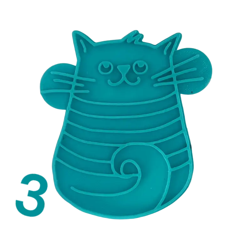 Verrücktes Katzenquartett - Stempelset - Minseart