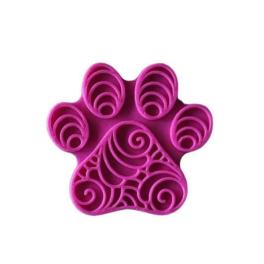 Verzierte Pfote - Stempel - Minseart