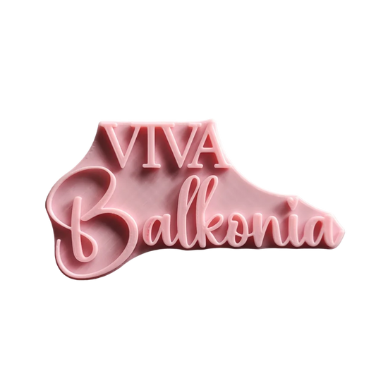 Viva Balkonia - Stempel - Spruchstempel