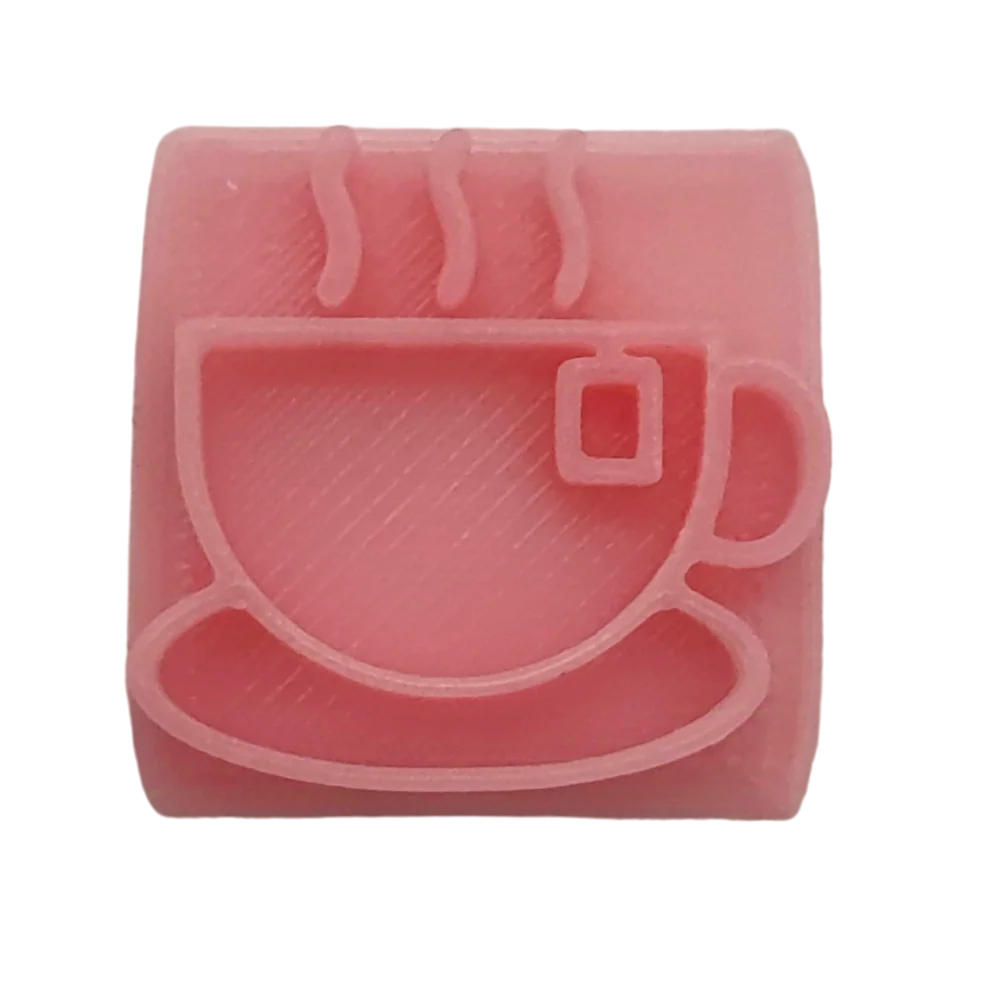 Weihnachtsicon - Teetasse - Prägestempel - Spruchstempel