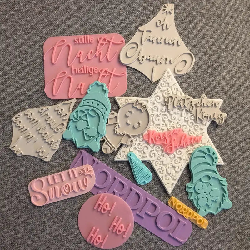 Weihnachtsset - Stempel B-Ware / 2te Wahl