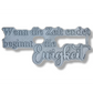 Wenn die Zeit endet beginnt die Ewigkeit - Stempel - Minseart